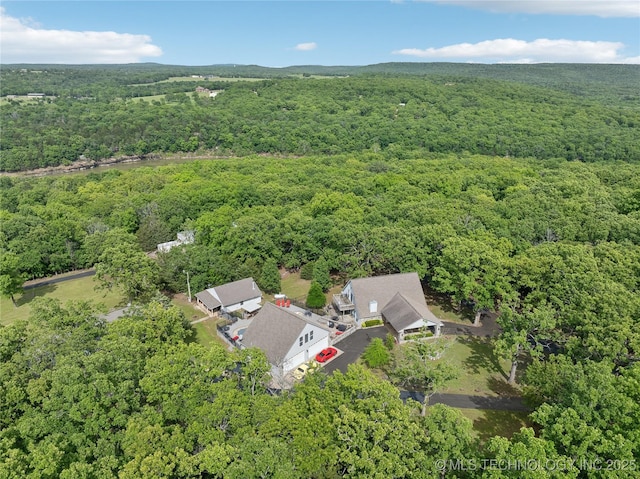 20136 W Chicken Creek Rd, Cookson, OK 74427 - aerial view of a forest