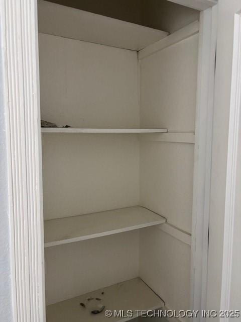 view of closet