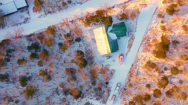 drone / aerial view