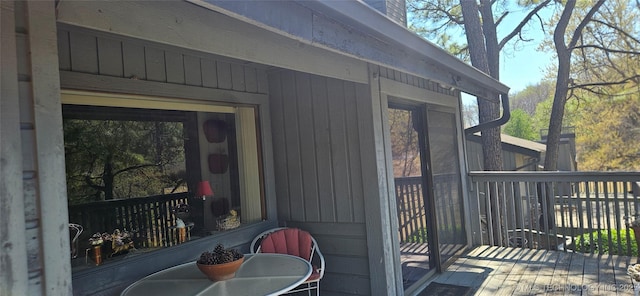 7502 S Winston Pl Unit 203, Tulsa, OK 74136 - view of wooden terrace