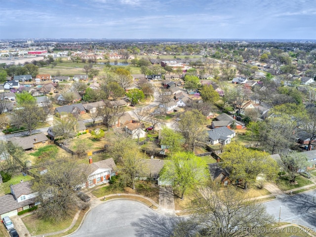 birds eye view of property featuring a residential view