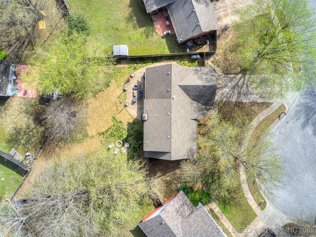 drone / aerial view