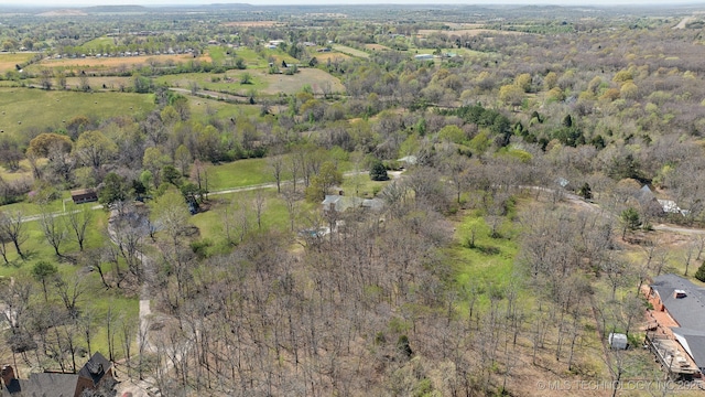 5980 Rolling Oaks, Muskogee, OK 74401 - aerial view with a wooded view