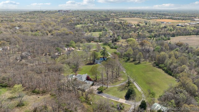 5980 Rolling Oaks, Muskogee, OK 74401 - bird's eye view