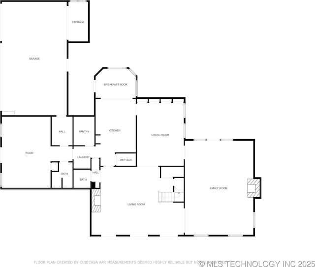 5980 Rolling Oaks, Muskogee, OK 74401 - floor plan