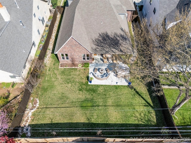 3528 S Wheeling Ave, Tulsa, OK 74105 - view from above of property