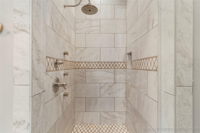 3528 S Wheeling Ave, Tulsa, OK 74105 - bathroom with tiled shower