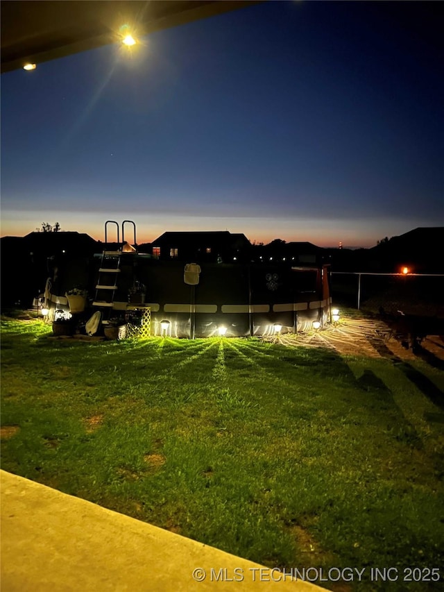 60 S Kaylee Rd, Calera, OK 74730 - view of grassy yard