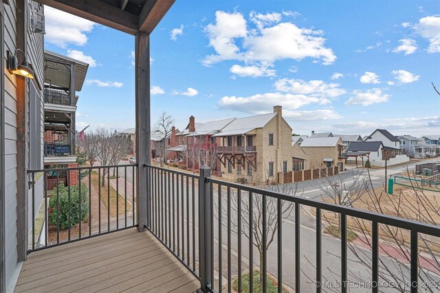 29 Water St Unit 4, Carlton Landing, OK 74432 - balcony featuring a residential view