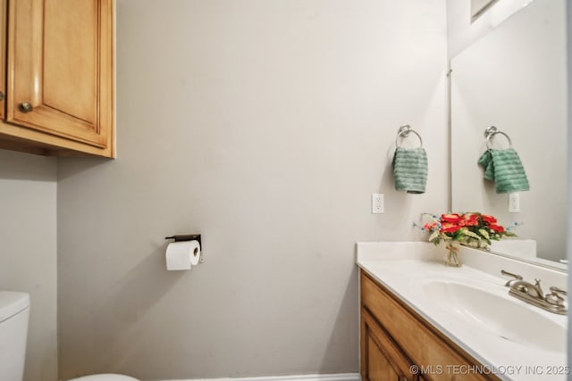 12916 E 181st St S, Bixby, OK 74008 - half bathroom with toilet and vanity