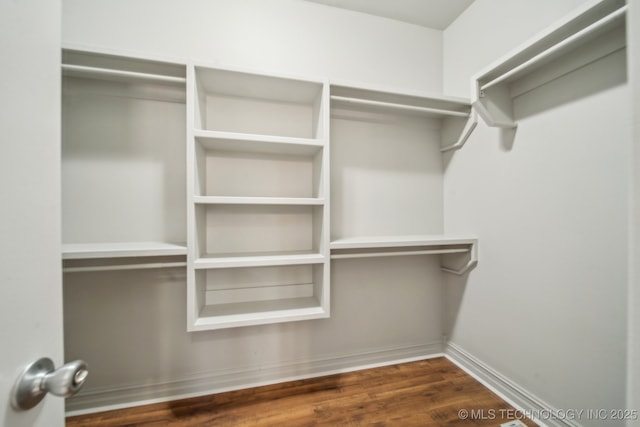 12916 E 181st St S, Bixby, OK 74008 - spacious closet with wood finished floors