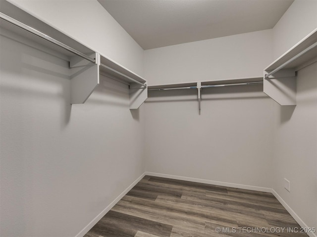 13406 E 124th St, Collinsville, OK 74021 - spacious closet with dark wood finished floors
