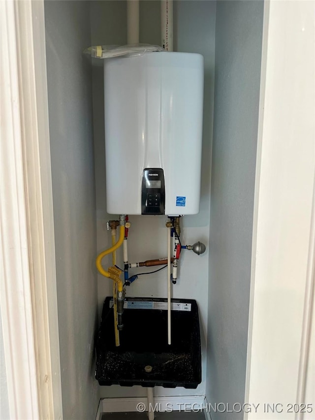 utilities featuring water heater