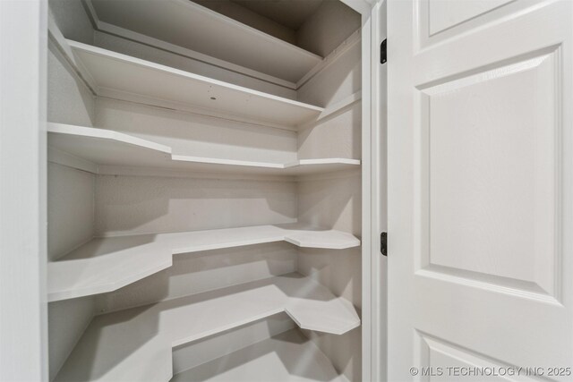 view of pantry