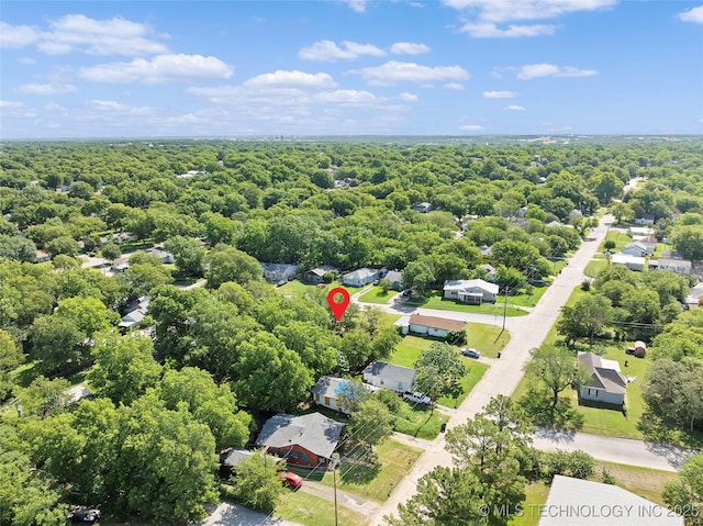 809 H NW, Ardmore, OK 73401 - aerial view of a forest