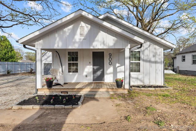 900 S Johnston, Ada, OK 74820 - view of front of home featuring covered porch