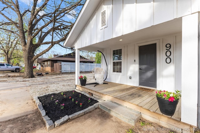 900 S Johnston, Ada, OK 74820 - view of wooden deck