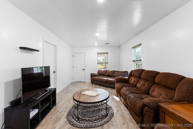 900 S Johnston, Ada, OK 74820 - living area with light wood-style floors