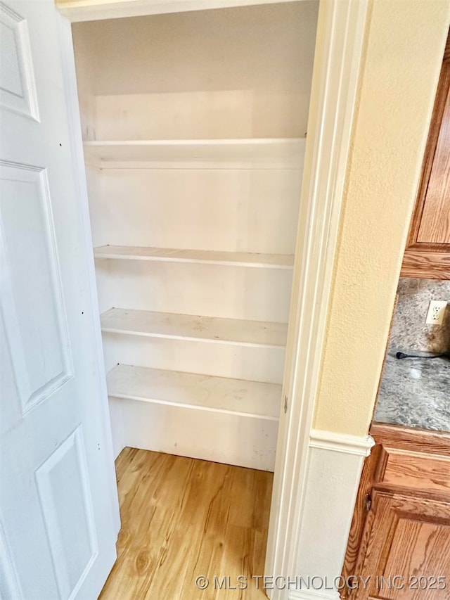view of closet