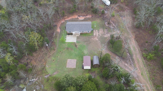 464888 E 1010th Rd, Sallisaw, OK 74955 - bird's eye view