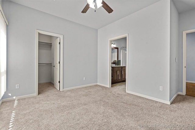 3316 W Jackson St, Broken Arrow, OK 74012 - unfurnished bedroom featuring light carpet, baseboards, and a spacious closet