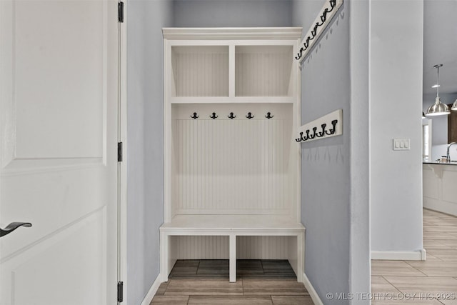 3316 W Jackson St, Broken Arrow, OK 74012 - mudroom featuring wood finished floors