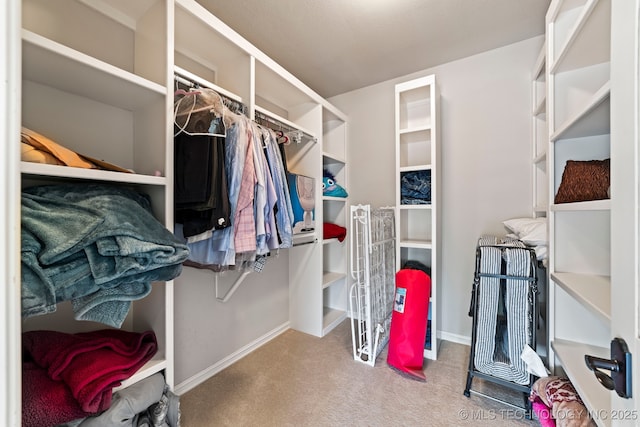 9931 N Chadford Rd, Owasso, OK 74055 - spacious closet featuring carpet floors