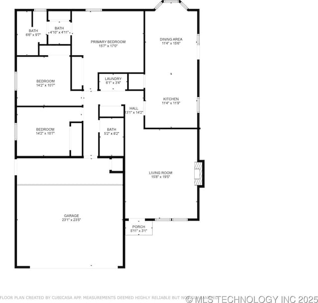 12625 E 80th Pl N, Owasso, OK 74055 - floor plan