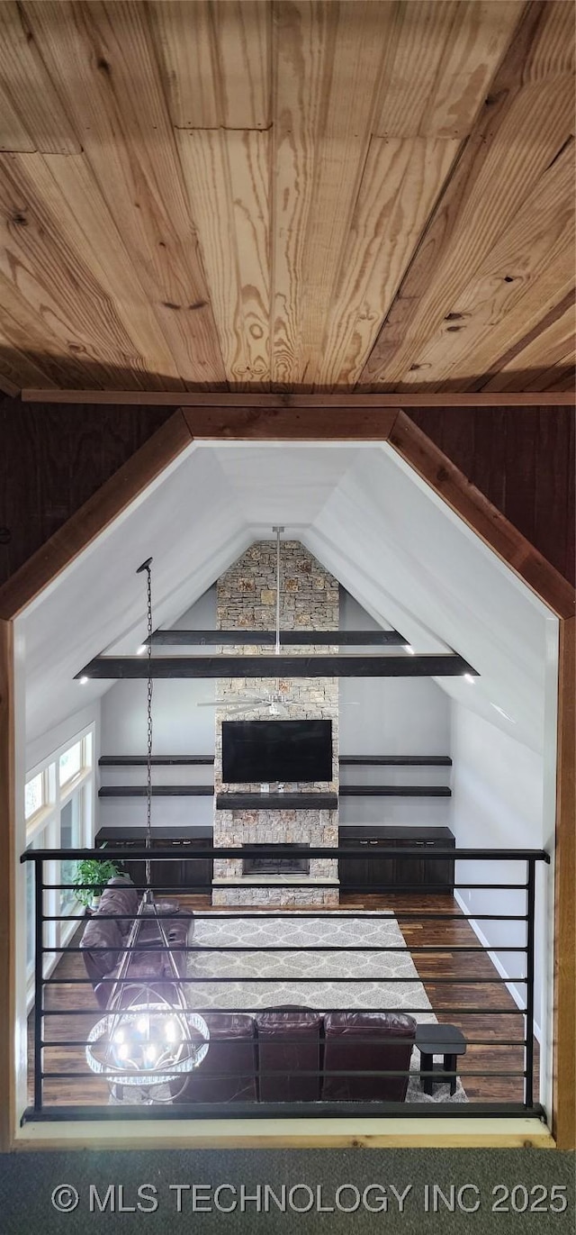17078 S 11th W Ave, Glenpool, OK 74033 - detailed view of wooden ceiling
