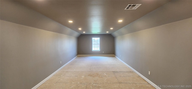 17078 S 11th W Ave, Glenpool, OK 74033 - bonus room featuring lofted ceiling and recessed lighting