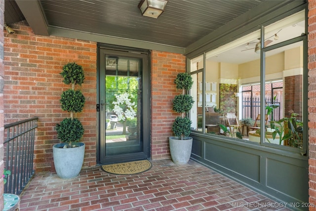 1225 E 18th St, Tulsa, OK 74120 - entrance to property featuring brick siding