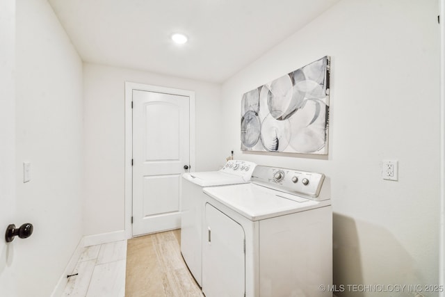 12255 Avalon Dr, Sperry, OK 74073 - laundry room featuring washer and dryer and recessed lighting