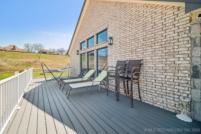 12255 Avalon Dr, Sperry, OK 74073 - view of wooden terrace