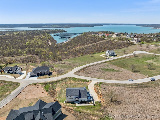 12255 Avalon Dr, Sperry, OK 74073 - bird's eye view of a nearby body of water