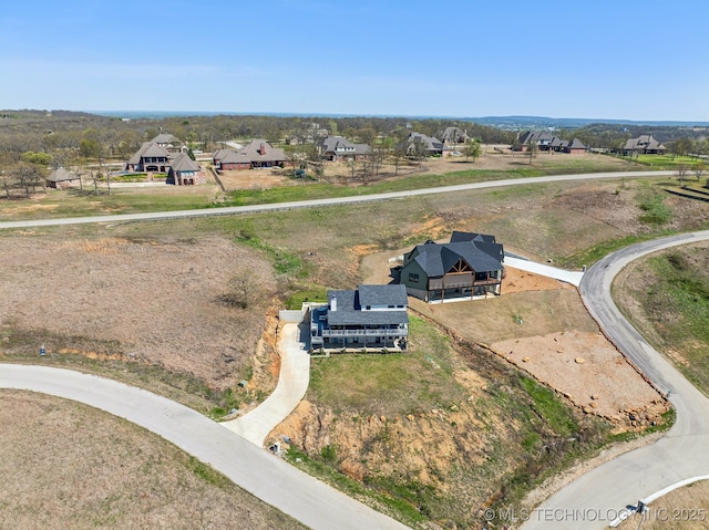 12255 Avalon Dr, Sperry, OK 74073 - aerial view of property and surrounding area