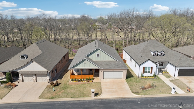 3306 Harbour Town Pl, Claremore, OK 74019 - birds eye view of property