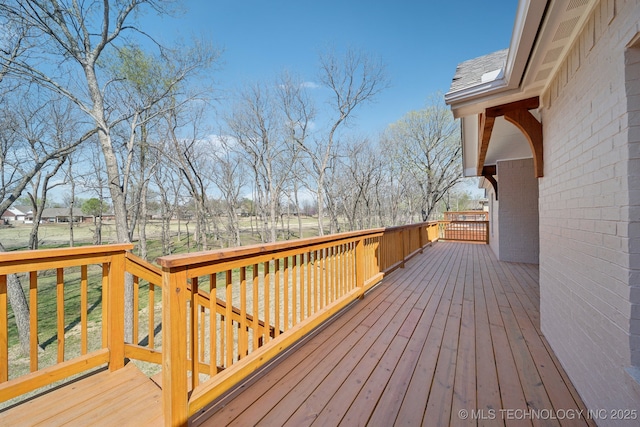3306 Harbour Town Pl, Claremore, OK 74019 - view of deck