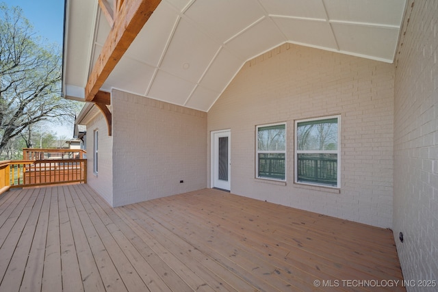 3306 Harbour Town Pl, Claremore, OK 74019 - view of wooden deck