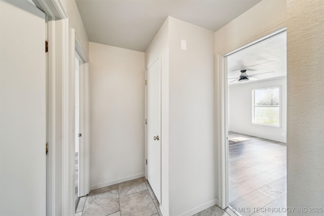 9839 N Lewis Ave, Sperry, OK 74073 - hallway with baseboards