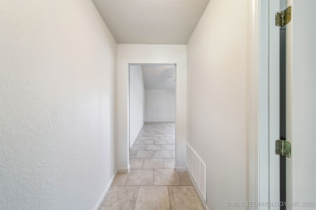 9839 N Lewis Ave, Sperry, OK 74073 - hallway featuring visible vents and light tile patterned floors