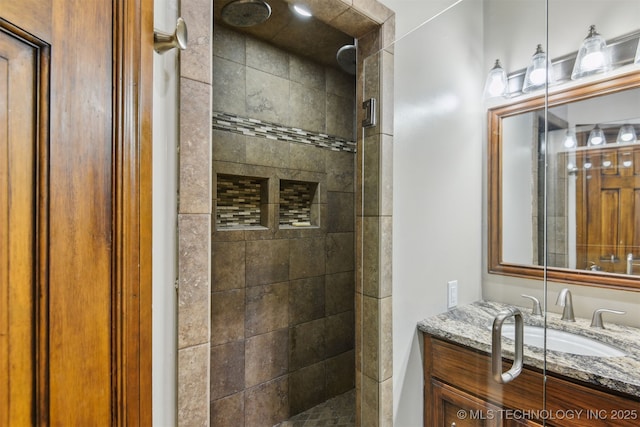 626 Countrywood Way, Sapulpa, OK 74066 - full bath with vanity and a tile shower