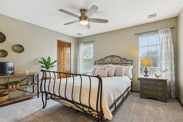 626 Countrywood Way, Sapulpa, OK 74066 - bedroom with carpet and ceiling fan
