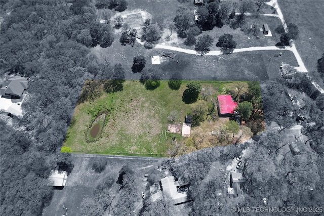 11847 Weaverville Ln, Kingston, OK 73439 - bird's eye view