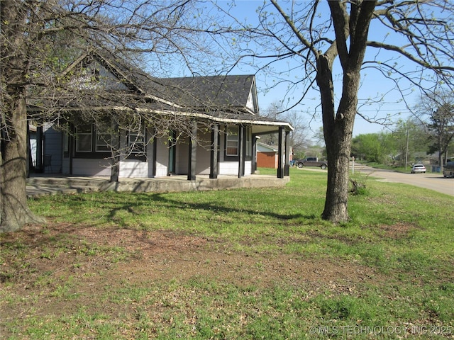 123 E Morris, Mcalester, OK 74501 - view of front of property with a front yard
