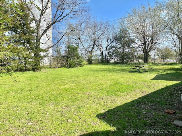 603 E Chickasaw St, Marietta, OK 73448 - view of yard