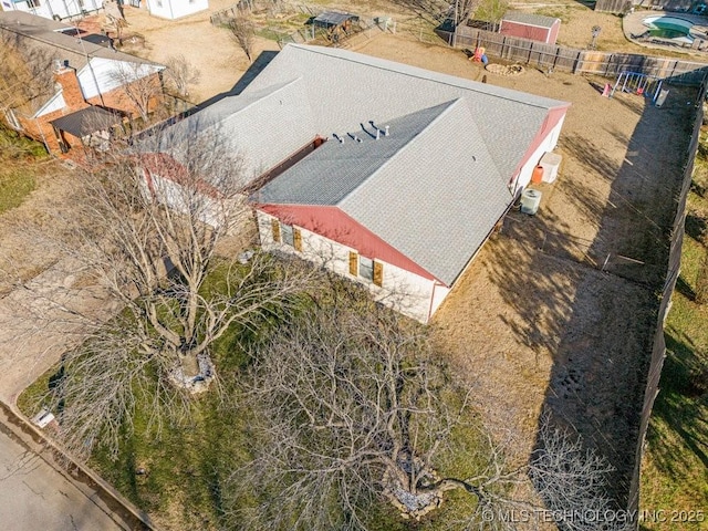 drone / aerial view