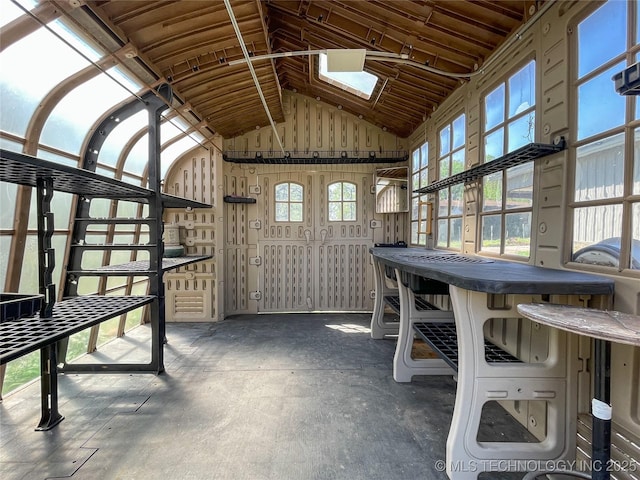 72036 S 324th Rd, Wagoner, OK 74467 - misc room featuring vaulted ceiling and healthy amount of natural light
