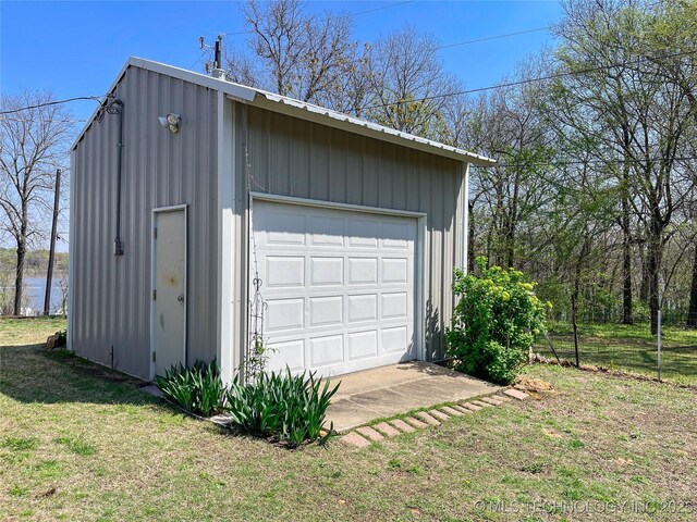 72036 S 324th Rd, Wagoner, OK 74467 - view of detached garage