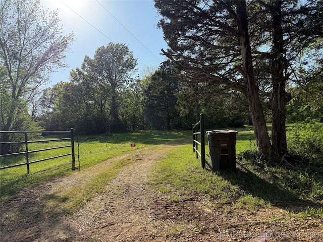 17735 S 75th St E, Warner, OK 74469 - view of road