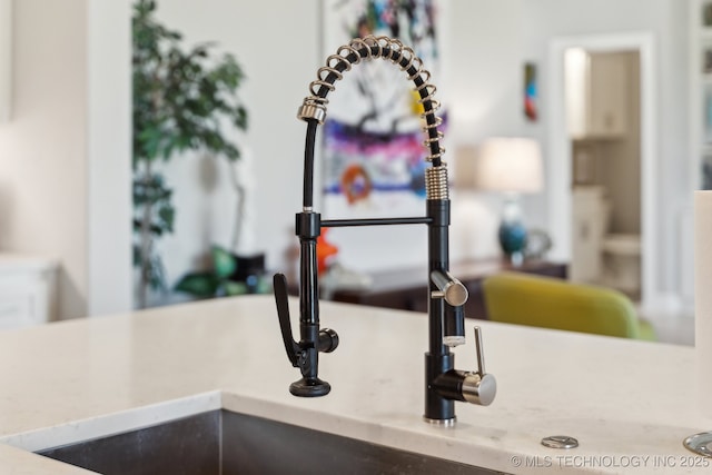 details featuring a sink